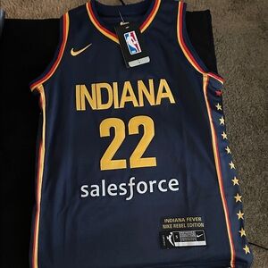 Nike Indiana Fever Blue and Yellow Jersey